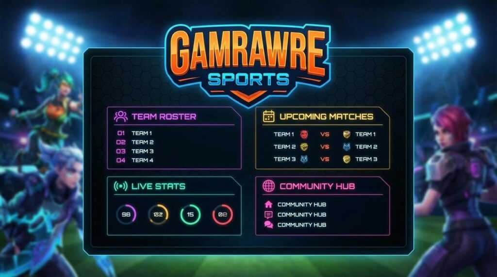 gaming infoguide gamrawresports