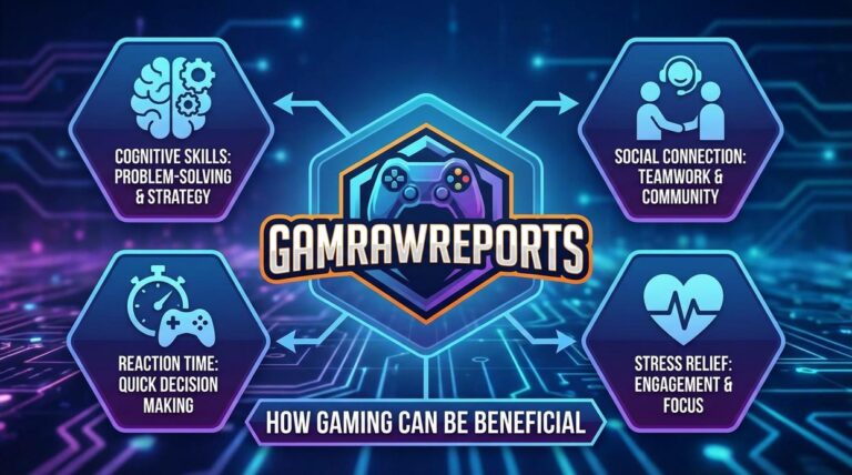 how gaming can be beneficial gamrawresports