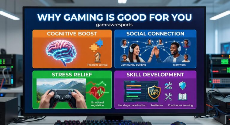 why gaming is good for you gamrawresports